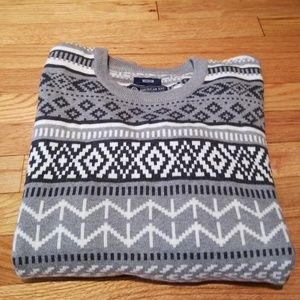 American Rag Crewneck Patterned Sweater